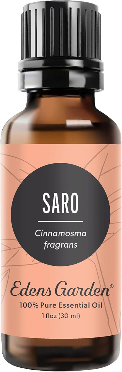 Edens Garden Saro Essential Oil- 100% Pure Premium Grade, Undiluted, Natural, Therapeutic, Aromatherapy, The Best for Diffuser, Candle, Hair, Humidifiers 30 ml (1 fl oz)