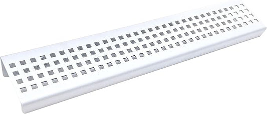 SereneDrains Stainless Steel Matte White Shower Shelf for Inside Shower Drill in Wall Mount Small Bathroom Shelf Decor Organizer Rack Caddy Floating (Matte White, 12 Inch)