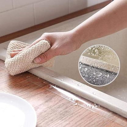 LLPT Caulk Tape Solid White 1.2 Inch x 33 Feet Extra Waterproof Heavy Duty Adhesive Caulking Strips for Sink Shower Bathtub Toilet Lavabo Kitchen (WS123)
