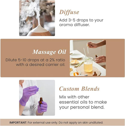 Handcraft Blends Frankincense Essential Oil – 0.33 Fl Oz – 100% Pure and Natural – Premium Grade Essential Oil for Diffuser and Aromatherapy, Skin, Massage, Candle and Soap Making Fragrance