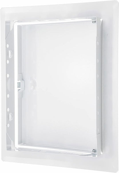 6" x 8" White Metal Access Door. Plumbing, Electricity, Heating, Alarm Wall Access Panel for Drywall