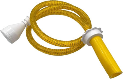 Compact ABS Shower Hose, Quick Connect Design with Control, Bathroom & Pet Cleaning Applications, Tool-Free Installation Shower Hose