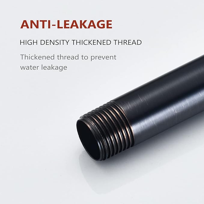 Wall Mounted Extention Shower Arm (Sold with Shower Arm Flange) for U4993-RB 6-inch, Venetian Bronze