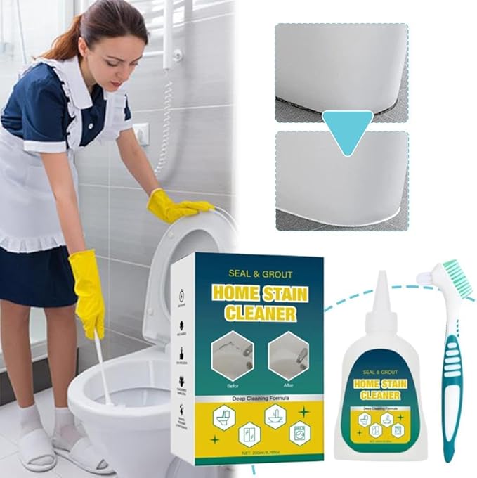 Deep Cleanings Gel for Tile Gaps – Remover Moldss Stains From Front Loader Washing Machine Seals, Fridge Rubber, Shower, Walls – Bathroom & Kitchen Cleaners for Home, Laundry, Grout, 200ml