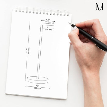 Marmolux Acc - Free Standing Toilet Paper Holder Stand Brushed Steel Finish 1pc - Storage for 4 Rolls of Toilet Tissue SUS 304 Stainless Steel Bathroom - Toilet Holder