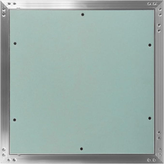 16" x 16" Inch Aluminum Drywall Access Panel - Service Shaft Door - Plumbing, Electricity, Heating, Alarm Wall Inspection hatch for Drywall - Bathroom Service Access Hole Cover
