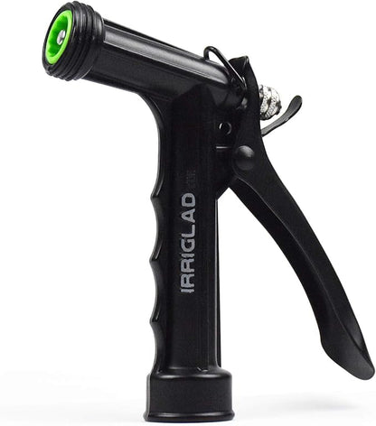 Hose Nozzle 4 Pack, Full Size Pistol Grip Water Nozzle Sprayer with Threaded Front, High Pressure Nozzle, Adjustable Spray Water Flow for Watering Plants, Showering Pet, Washing Car, Cleaning