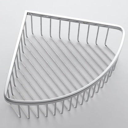 Corner Shower Caddy Organizer, SUS304 Stainless Steel Heavy Duty Rust-Proof Shelf Organizer, Wall Mounted Storage Rack for Bathroom, Brushed Chrome
