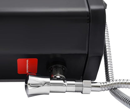 Portable Water Tank with Camping Shower, Pressurized Outdoor Shower System for Camping