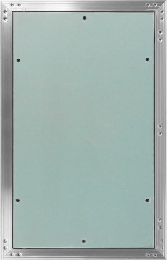 12" x 20" Inch Aluminum Drywall Access Panel - Service Shaft Door - Plumbing, Electricity, Heating, Alarm Wall Inspection hatch for Drywall - Bathroom Service Access Hole Cover