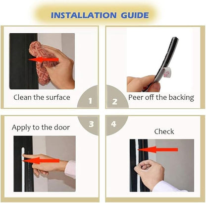 Brush Weather Stripping for Sliding Windows/Doors Frame Side,Window Sealer for Winter Pile Self Adhesive Seal Strip Sealer Draft Stoppers (33ft 0.35''Wide x 0.6''Thick, Gray)