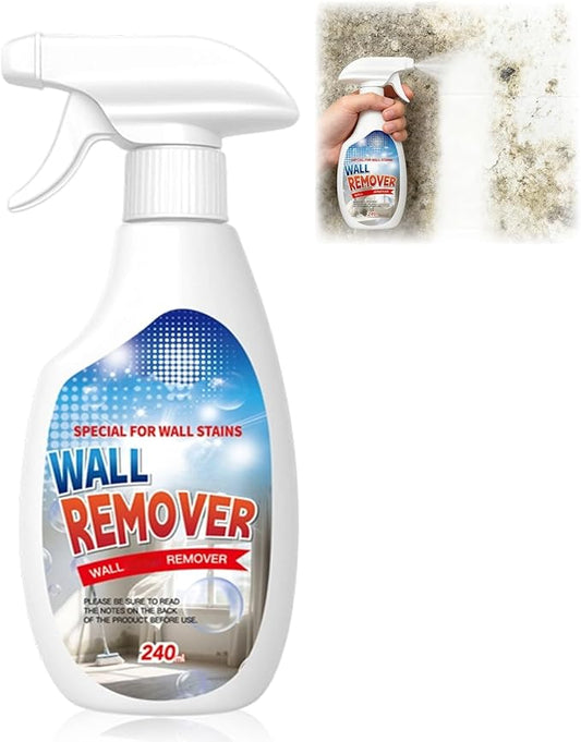 Highly Effective Removal Spray,Wall Cleaner Spray,Stain,Dust And Dirt Remover,Multi-Surface Cleaning Solution,for Wood,Tile,Fabric,Bathrooms,Kitchens - 8.12 Fl oz