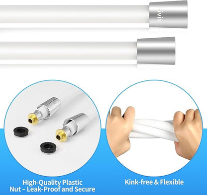 Extra Long Replacement Shower Hose Extension Handheld Shower Head Hose 70 Inches Flexible and Durable with Brass Insert and Nut rv shower head with hose