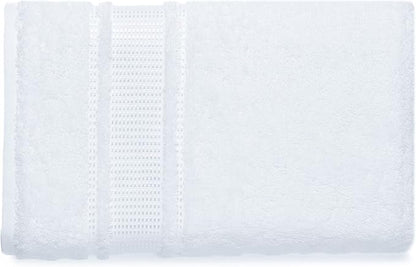 Melissa Linen, Fingertip Towels 4 Pack, 100% Turkish Cotton, Small Hand Towels for Body and Face, 12 x 18 in, Soft and Absorbent, Quick Dry, (White Fingertip Hand Towels)
