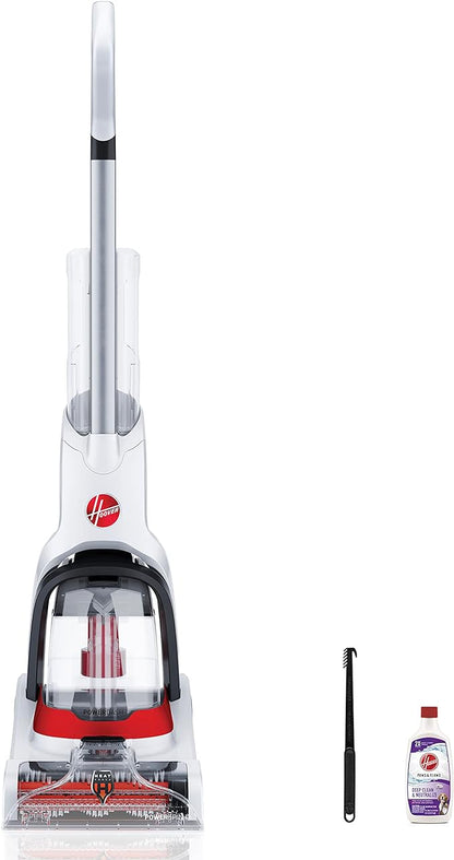 Hoover PowerDash Pet+ Compact Carpet Cleaner Machine, Lightweight Carpet Shampooer Machine, Pair with a Hoover Carpet Cleaner Solution for a Bright, Refreshed Home