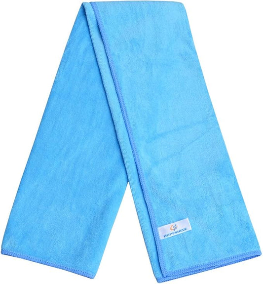 HOPESHINE Gyms Towels for Men & Women Microfiber Exercise Fitness Home Absorbent Sweat Yoga Towels Sports Towels Soft Fast Drying 16inch x32inch 3-Pack