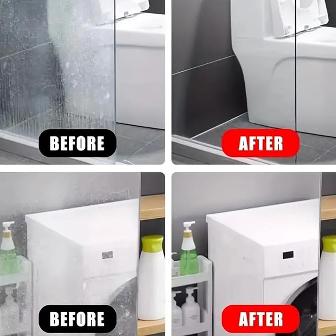 Powerful Foam Cleaner, Bathroom Descaler Agent, 100ml Stain Remover with Fast Action, Multi- Cleaning Solution, Toilet Cleaner with Easy Spray, Bathroom Tool for Sink and Bathtub