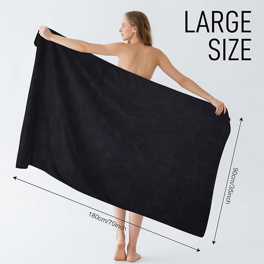 SUNLAND Microfiber Gym Bath Towel Ultra Soft Travel Camping Towel Super Absorbent Swimming Sport Towels for Adults and Children