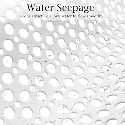 Extra Large Shower Mat Non Slip,47 * 31 Inch Bath Mat for Shower with Big Suction Cups,Oversized TPE Shower Mats for Inside Outside Shower,Perfect for Elderly