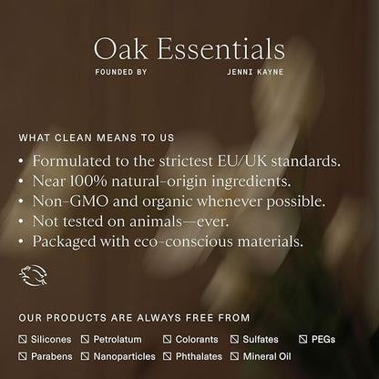 Oak Essentials Balancing Mist | Antioxidant-Rich Rose Water & Aloe Toning Face Mist That Helps Hydrate, Calm, and Refresh, 3.4 Fl Oz