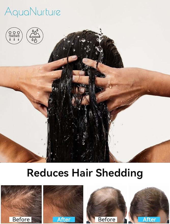 Filtered Shower Head with Filters, High Pressure Filter Showerhead for Healthier Hair & Skin, Remove Chlorine and Heavy Metals For Hard Water, 3 Modes 7 Inch Best Shower Heads 2.5 GPM,Brushed Nickel