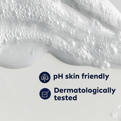 Nivea Men Maximum Hydration Body Wash for Dry Skin, Aloe Vera Enriched, 3-in-1 Moisturizing Body Wash, Face and Hair, Paraben Free, Vegan Formula, 30 Fl Oz Bottle