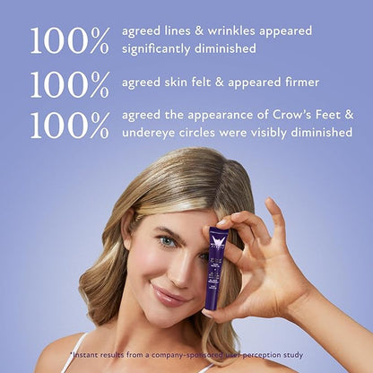 Westmore Beauty 60 Second Effects Tinted Firming Gel - Under Eye Cream For Puffiness And Bags Under Eyes - 20 mL Light to Medium - 0.68 Fl Oz