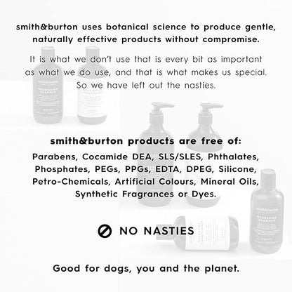 smith&burton Hydrating Dog & Cat Shampoo And Conditioner Duo Set, Natural Moisturizing Coat Care That Replenishes, Softens And Enhances Silky Smooth Shine, Scent No.1, 16.9 Fl oz / 500ml Each