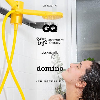 Sproos! - Handheld Showerhead with Filter Set, High Performance Filtration System for Healthier Hair and Skin, Extra Long 70 Inch Hose, 3 Customized Spray Functions, Green