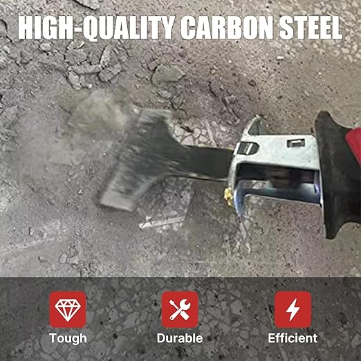 4inch (100mm) HCS reciprocating Saw Blade Saber Shovel Length Cleaning Tool for Removing Tile Grout Glue Gaps, etc.…