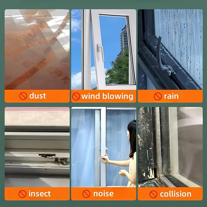 Window Weather Stripping Door Seal, 16.5FT Self-Adhesive Soundproofing Weather Strip for Exterior Door Frame Window Winter Insulation Noise Cancelling Window Inserts, 0.35in x 0.59in, Gray