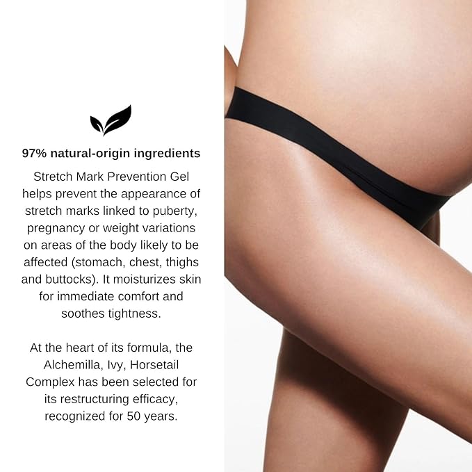Lierac Phytolastil Stretch Mark Removal Concentrate & Stretch Mark Prevention Cream Gel Pack - Hydrates And Soothes Skin, Firms And Reduces Stretch Marks On Belly, Bust, Hips, Buttocks & Thighs