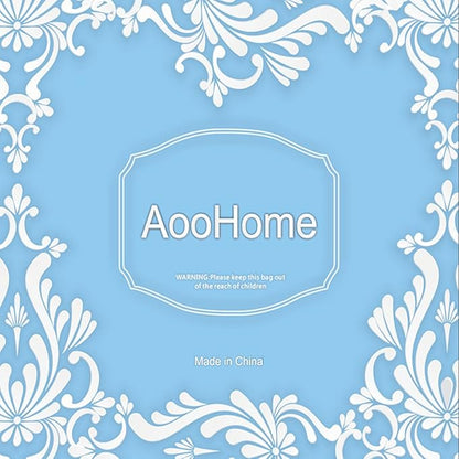 AooHome 75 Inch Long Shower Curtain, Durable Polyester 72" Width Bathroom Curtain Waffle Weave Plaid Design with Hooks, Weighted Bottom, Heavy Duty, Water Repellent, 72x75 Inch, Gray