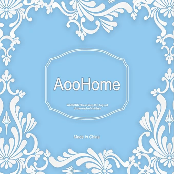 AooHome Extra Long Shower Curtains 96 inches, Clear Eva Shower Curtain Liner 3D Water Cube with Bottom Magnets, Heavy Duty, 72x96 Inch, Semi Transparent