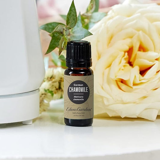 Edens Garden Chamomile- German CO2 Essential Oil- 100% Pure Premium Grade, Undiluted, Natural, Therapeutic, Aromatherapy, The Best for Diffuser, Skin, Face, Kid Safe 30 ml (1 fl oz)
