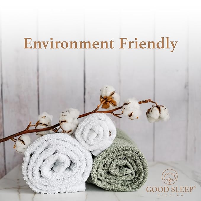 100% Cotton Bath Towels, Pack of 2 Towels for Bathroom, Luxury 700 GSM Bath Towel, Highly Absorbent Bathroom Towel Set, 30 x 60 Inches Large Bath Towels,Super Soft & Quick Dry Towel Set, Light Gray