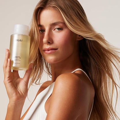 OUAI Fine Hair Shampoo Refill - Volumizing Shampoo for Fine Strands - Made with Biotin, Keratin & Chia Seed Oil - Strengthens, Nourishes & Thickens - Color-Safe & Sulfate Free Hair Care (32 Fl oz)