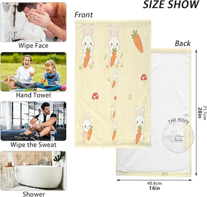 Pure Cotton,Luxury Towel Kitchen Washcloths Cotton for Bathroom Sets 16x28