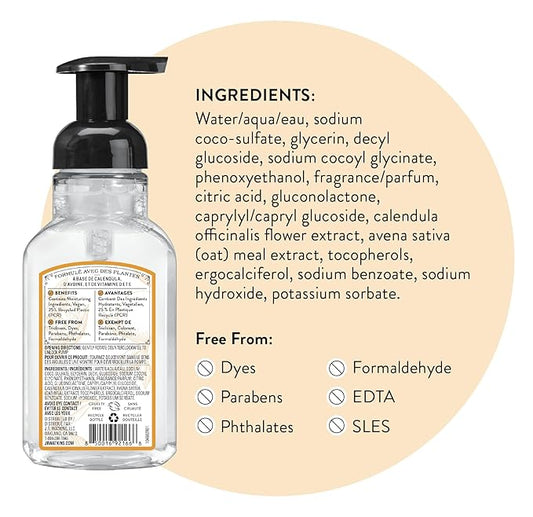 J.R. Watkins Foaming Hand Soap Pump with Dispenser, Moisturizing Hand Soap Foam, Alcohol-Free and Cruelty-Free, Use for Kitchen or Bathroom, Orange, 9 fl oz, 3 Pack
