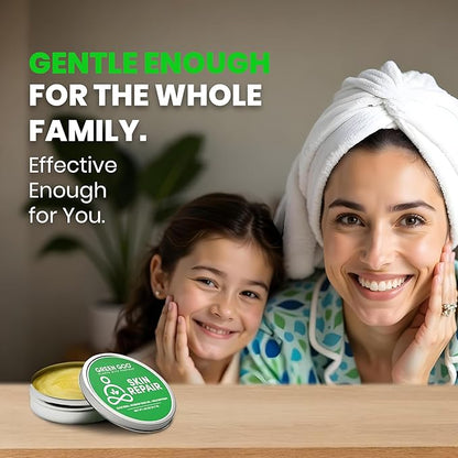 Green Goo Natural Skin Care Salve, Skin Repair and Protection, 1.82-Ounce Large Tin