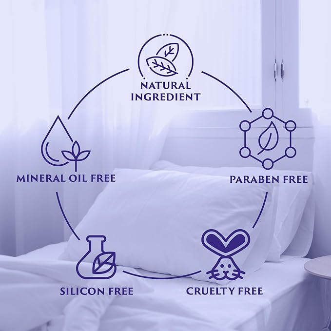 Lavender Sleep Spray with Melatonin - Stocking Stuffers for Teen Girls and Women – Natural Pillow Mist for Relaxing Sleep, Calming Bed Spray for Adults