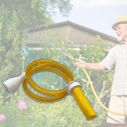 Compact ABS Shower Hose, Quick Connect Design with Control, Bathroom & Pet Cleaning Applications, Tool-Free Installation Shower Hose
