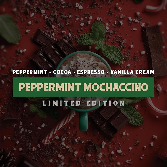 CAMPANELLI Plant-Powered Surface Cleaner – Luxury Fragrance-First Formula for Kitchen, Bathroom & Home – Non-Toxic, Eco-Friendly, 20 oz - Peppermint Mochaccino Scent (Limited Edition)