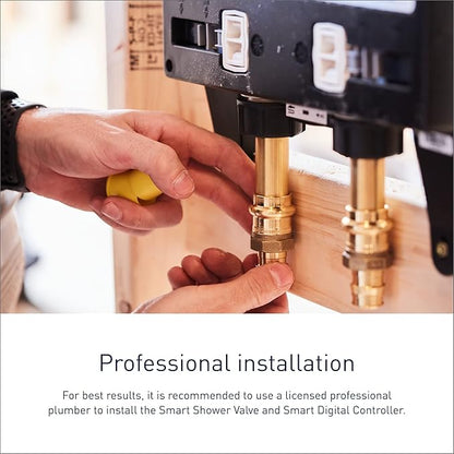 Moen Smart Shower 4-Outlet Digital Thermostatic Shower Valve with 3/4" Connections, S3104
