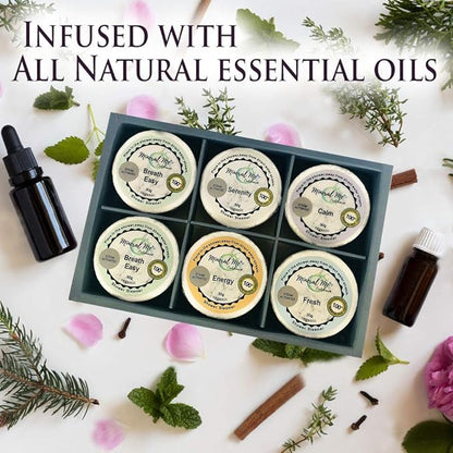 Shower Steamers Aromatherapy - Organic Natural Shower Bombs Vapor Tablets, Aromatherapy for Home Spa, Relaxing Self Care Gift for Men, Women, Stocking Stuffers, Christmas Gifts for Him, Her, Coworker
