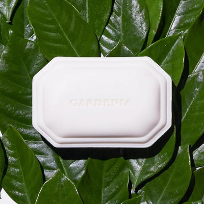 Caswell-Massey Gardenia Natural Bar Soap for Women, Moisturizing Body Soap Bar for All Skin Types, Made with Essential Oils & Plant-Based Formula for Soft Skin, 3.5 oz