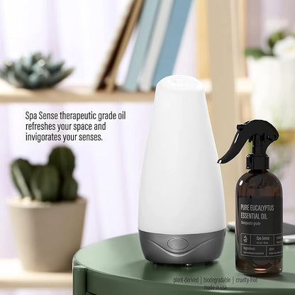 Pure Eucalyptus Oil Shower Mist and Steam Room Spray - Room Spray and Eucalyptus Spray for Shower - Premium Aromatherapy Eucalyptus Essential Oil Spray - 8 Ounce, 2 Pack