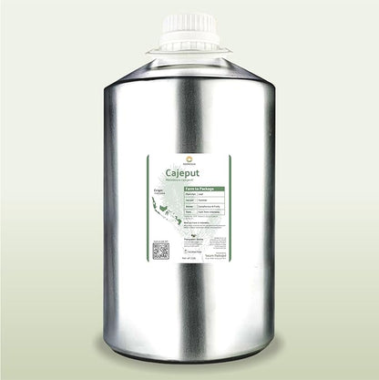 Cajeput Essential Oil (2lbs) - Direct from Central Java, Indonesia - Essential Oils for Diffusers Aromatherapy; Essential Oils for Body; Massage Oils | 100% Pure Therapeutic Grade