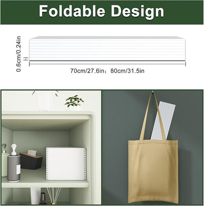 Bathtub Tray, Foldable Anti-dust Bathtub Cover Bath Insulation Cover, PVC Shutter Bath Lid Fit Most Tubs, Can Store Wine Glass, Books, Tablets, Cellphones (White, 150×70×0.6CM)