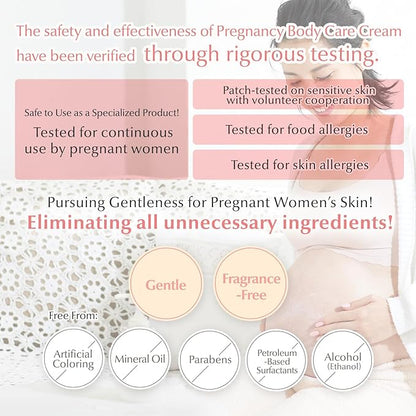 Mama&Kids Natural Mark Cream 16.58 oz (470g), Stretch Mark Cream For Pregnancy, A moisture-rich cream, Pregnancy Skin Care